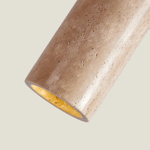 Natural Travertine GLigEt Pendant Light