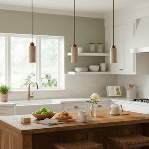 Natural Travertine GLigEt Pendant Light