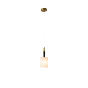 Natural Alabaster Small Pendant Light