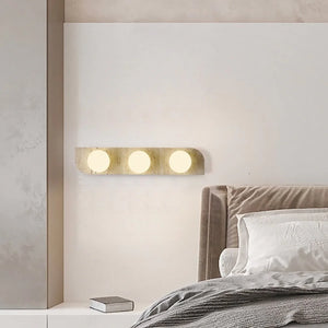 Neptune Travertine Wall Lamp