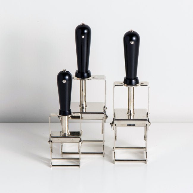 Self-Inking Custom Rubber Stamp: Nickel+Black