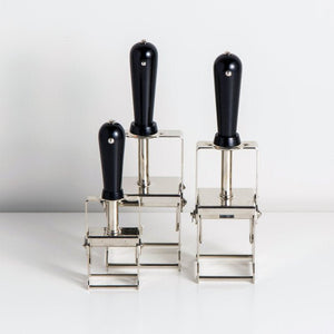 Self-Inking Custom Rubber Stamp: Nickel+Black