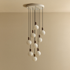 Nine Pendant in Walnut + Sphere IV