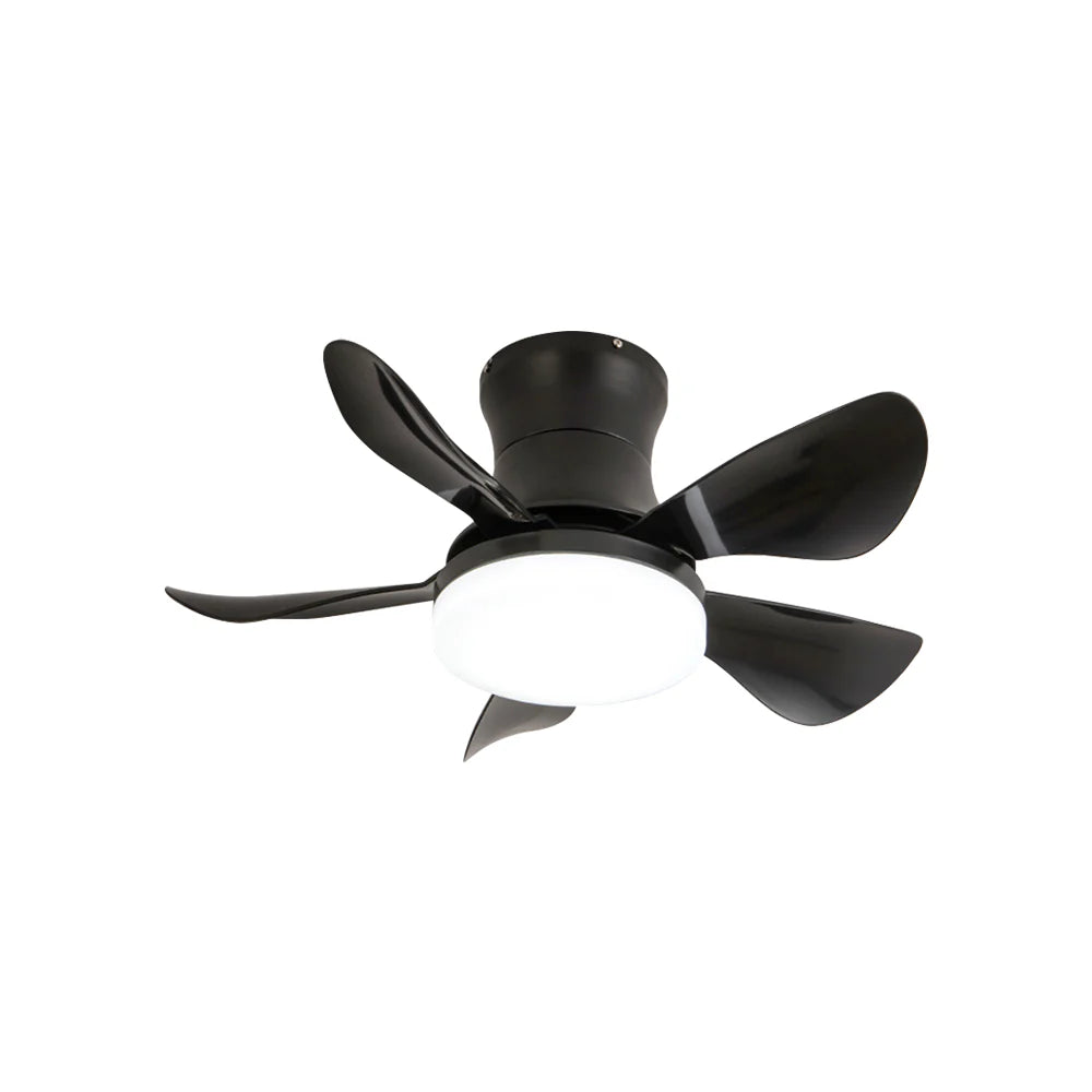 Nordic Blade Black Ceiling Fan Light
