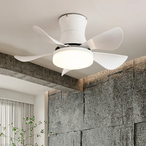 Nordic Blade Black Ceiling Fan Light