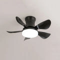 Nordic Blade Black Ceiling Fan Light