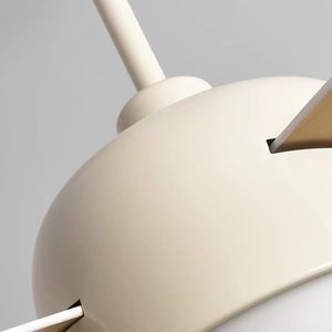 Nordic Macaron Dome Ceiling Fan Light