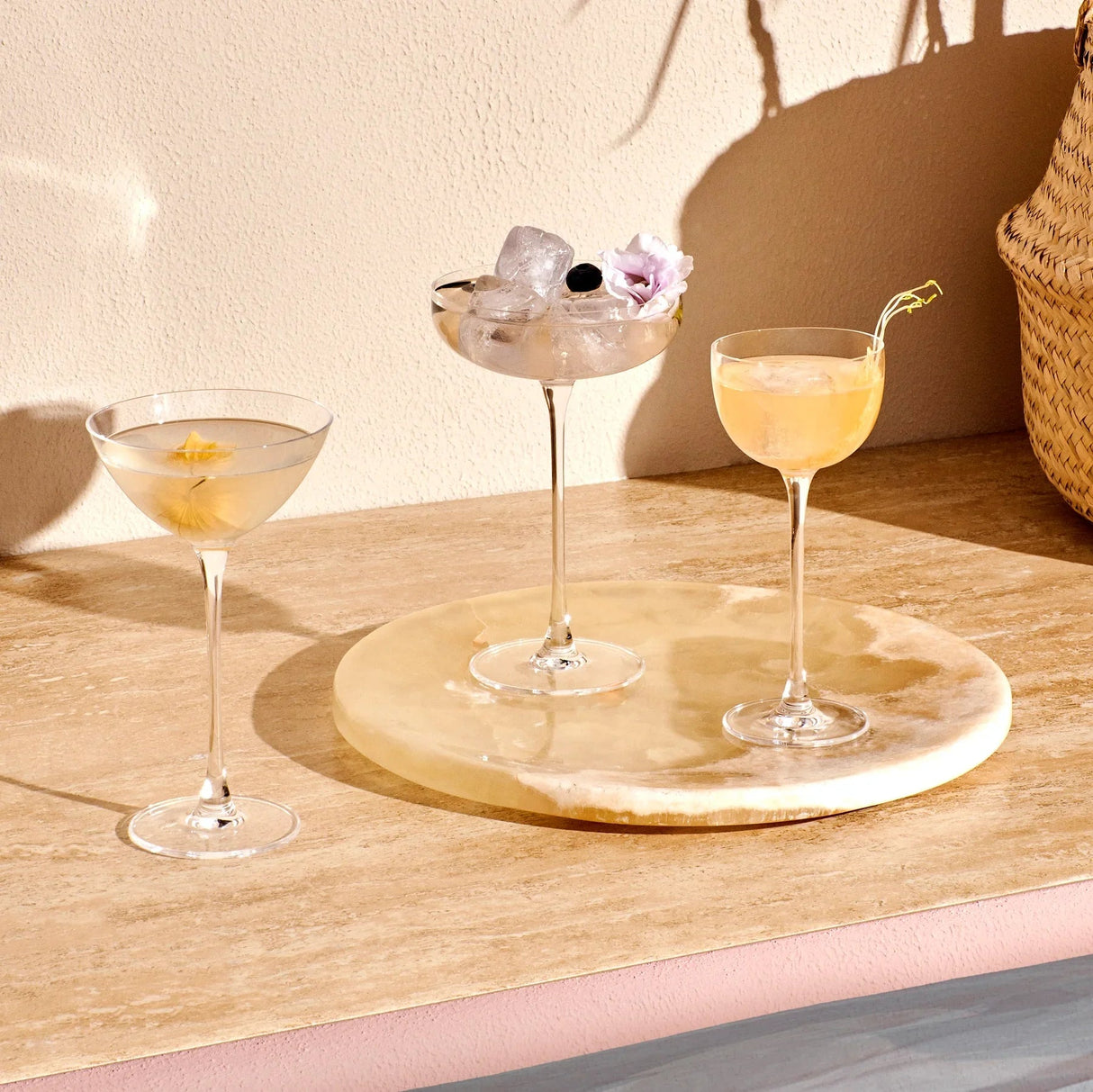 Savage Set of 2 Coupetini Glasses