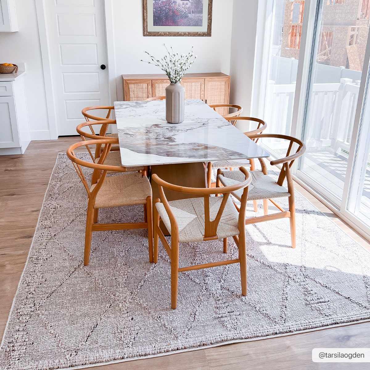 Nyla Bone Indoor & Outdoor Rug - 2x3 Clearance