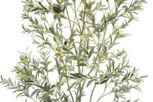 7' Artificial Wispy Olive Tree