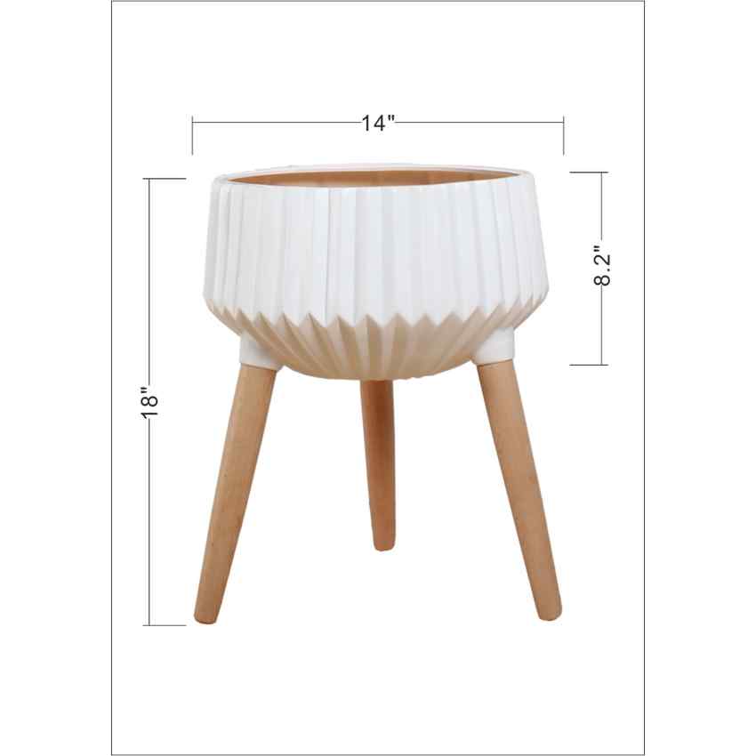 Buhovo White Planter