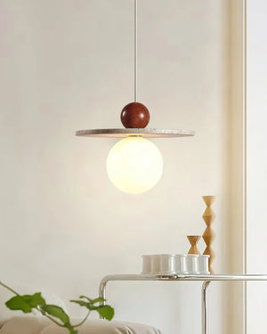 Ora Travertine Pendant Lamp