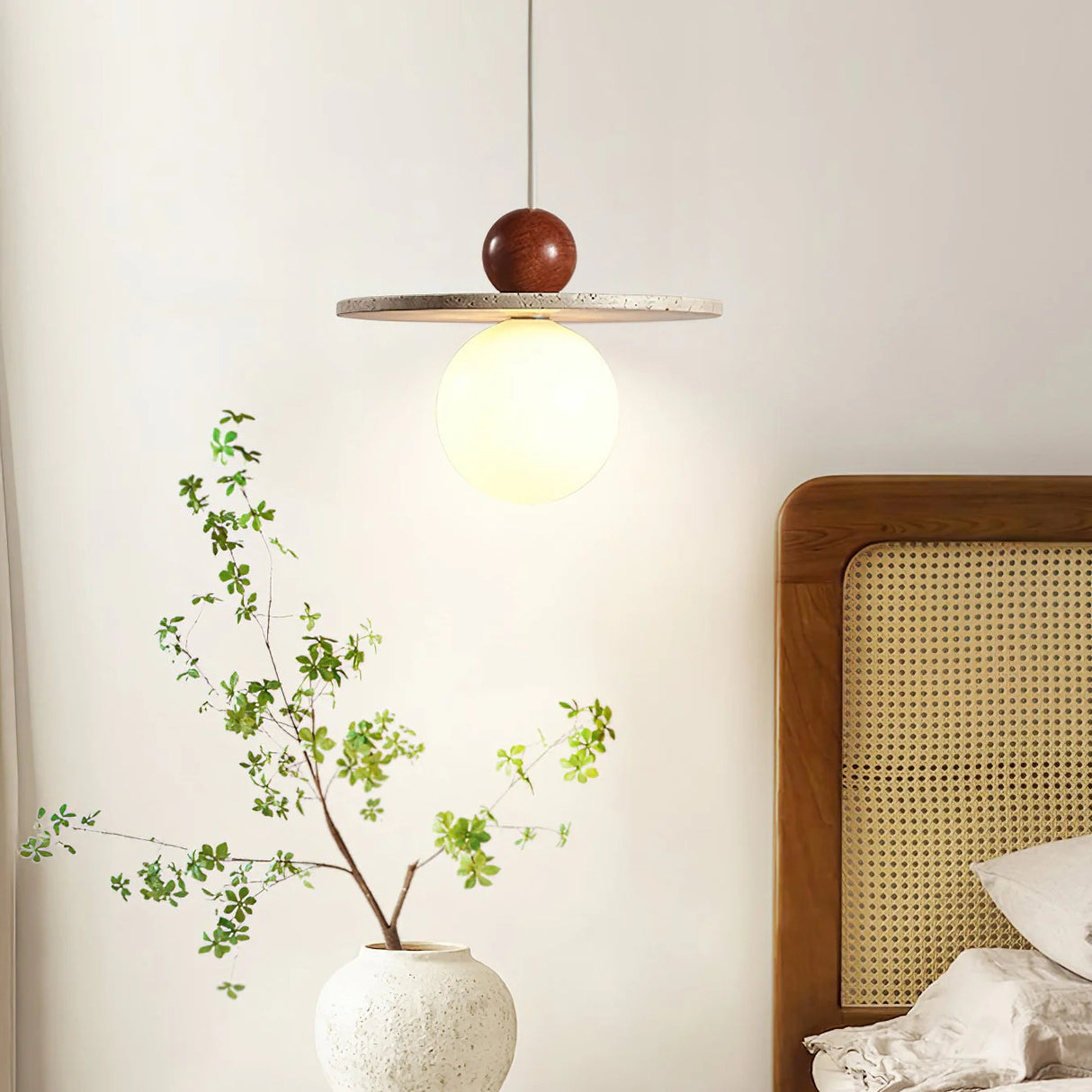 Ora Travertine Pendant Lamp