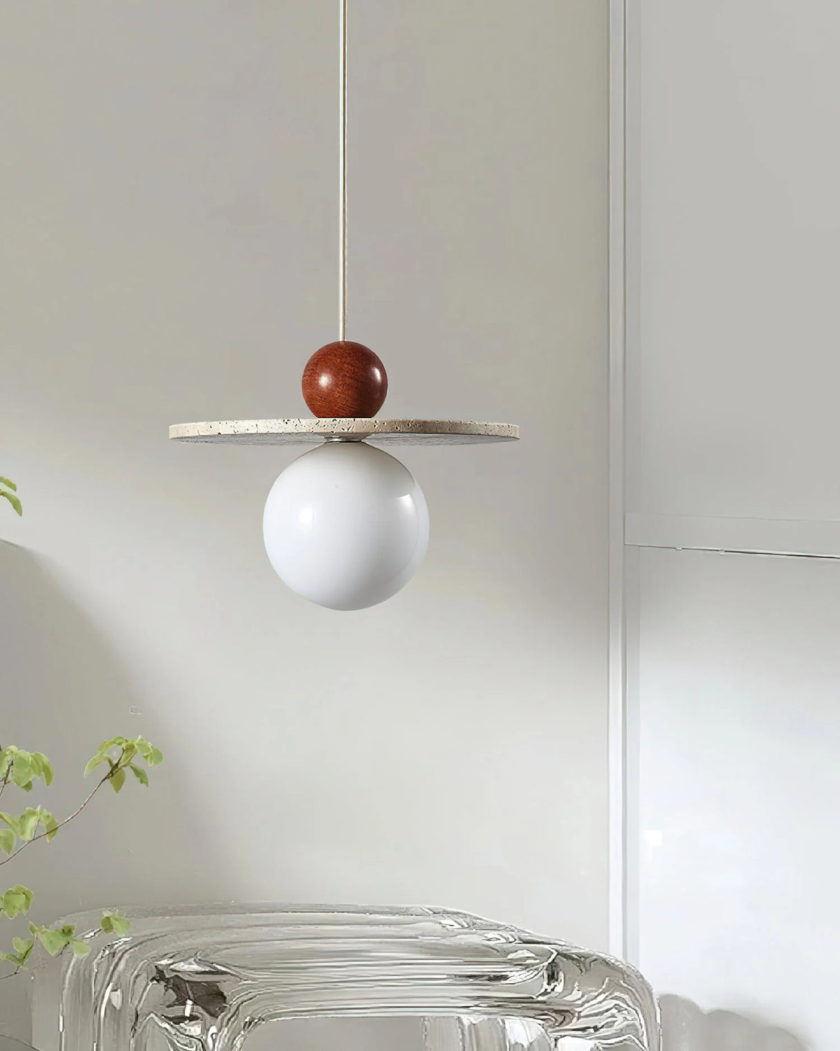 Ora Travertine Pendant Lamp