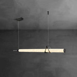 Organic Alabaster Linear Pendant Light