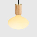 Oval Dim to Warm Pendant Light in Oak