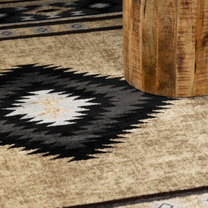 Buckhaven Brown Aztec Carpet