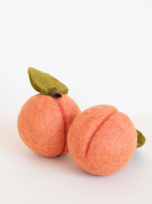PEACH WOOL DOG & CAT TOY