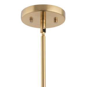 Pheobe 1-light Modern Handblown Glass Island Pendant Light