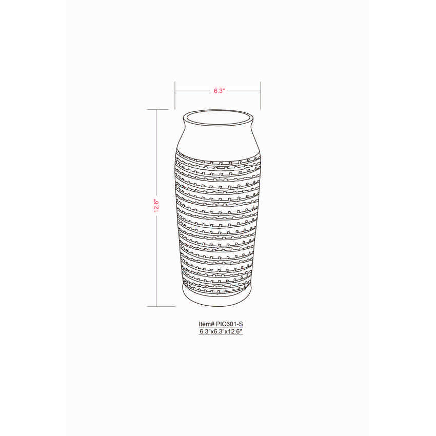 Dospat Khaki Vase