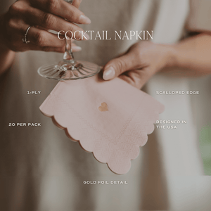 Blue Delft Cocktail Napkins