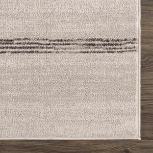 Deja Cream & Charcoal Area Rug - Clearance
