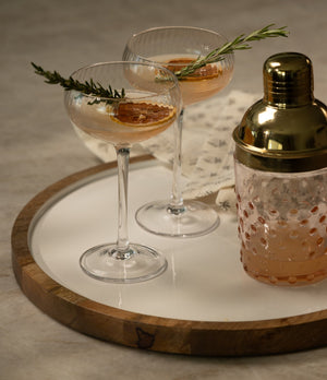 Palmer Wood + White Tray