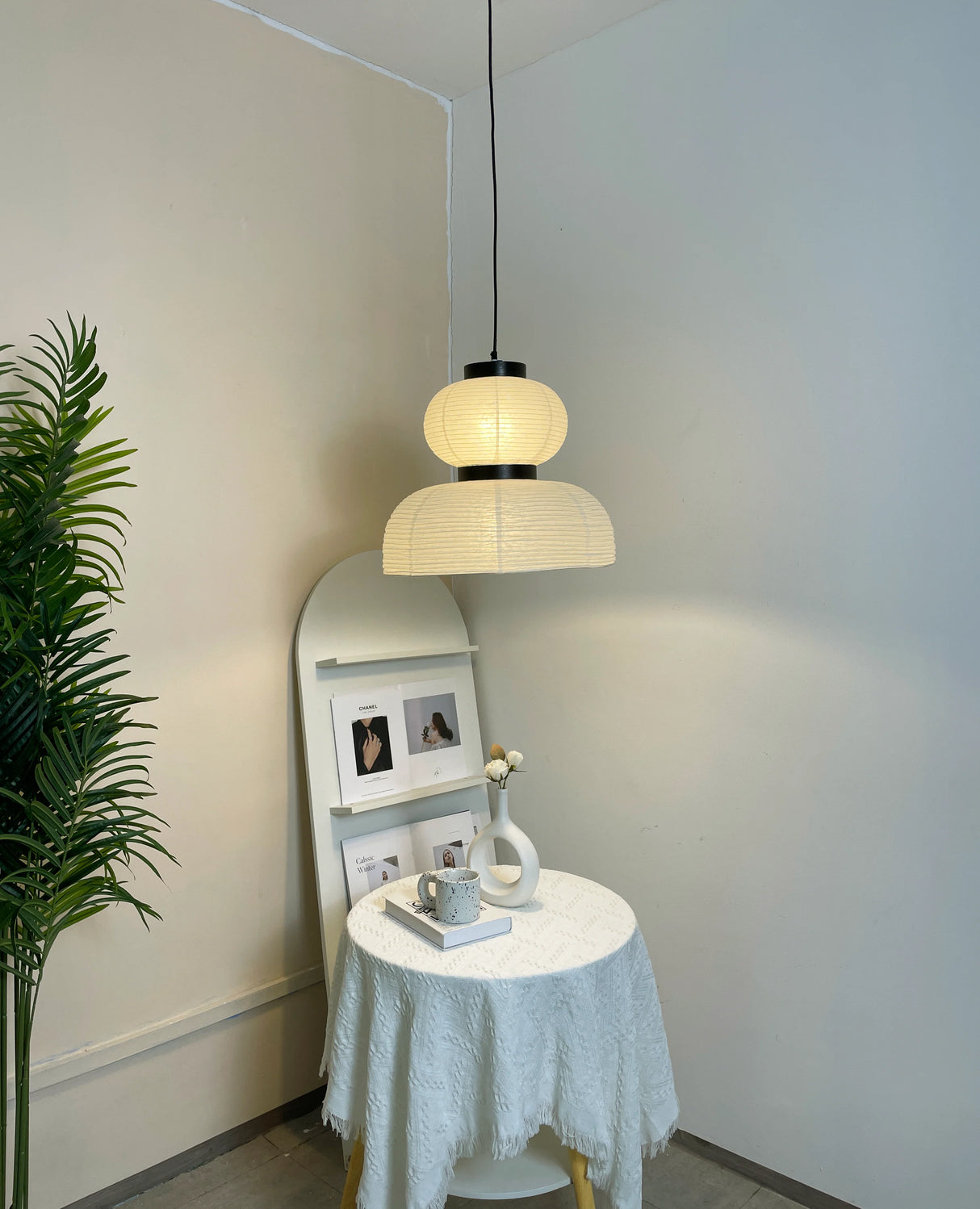 Rice Paper Lantern Pendant Lamp