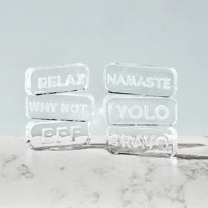Paroles Paroles Paperweight Namaste