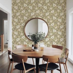 Peonies Wallpaper | Unique Flower Bloom for Elegant Interiors