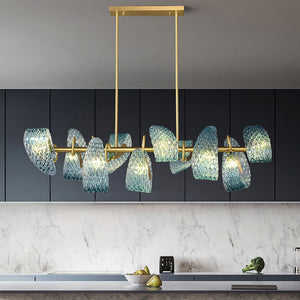 Petal Blue Chandelier