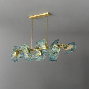 Petal Blue Chandelier