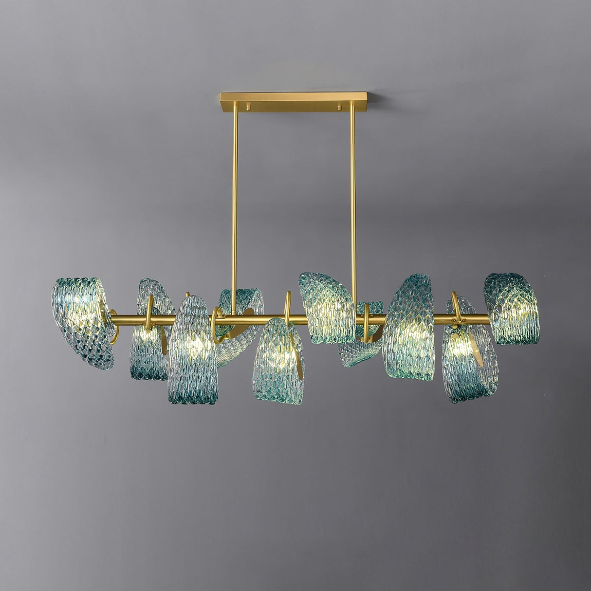 Petal Blue Chandelier
