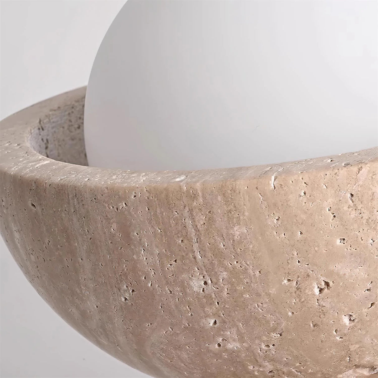 Piedra Travertine Ceiling Light