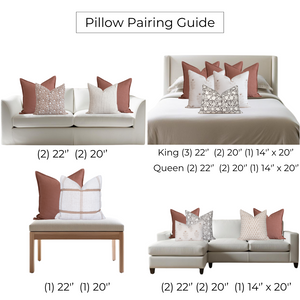 Gávea Solid Color Pillow Cover | Terracotta