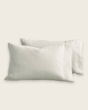 Stonewashed Linen Pillowcases