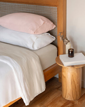 Stonewashed Linen Pillowcases