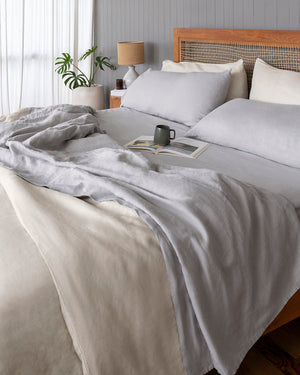 Stonewashed Linen Pillowcases