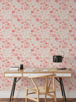 Pink Boho Wallpaper