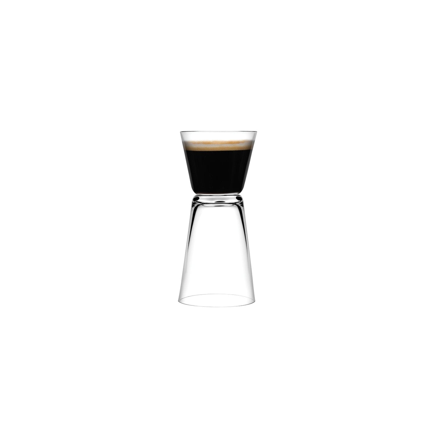 Dual Set of 2 Espresso Glasses