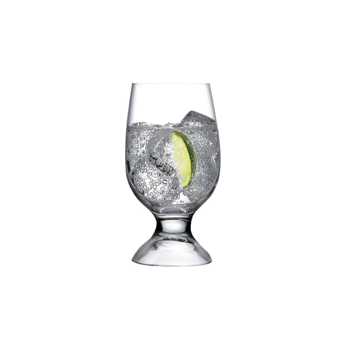Red Or White Set of 2 Water Glasses