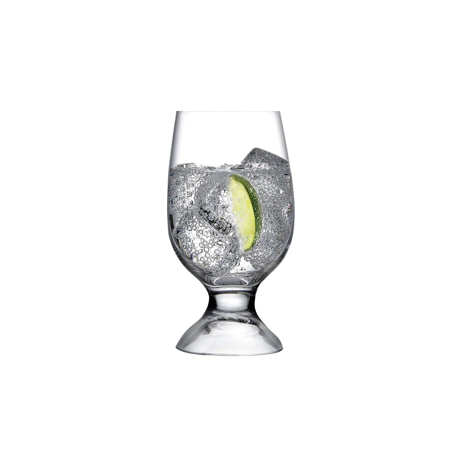 Red Or White Set of 2 Water Glasses