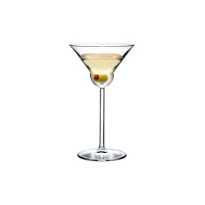 Vintage Set of 2 Martini Glasses Rounded
