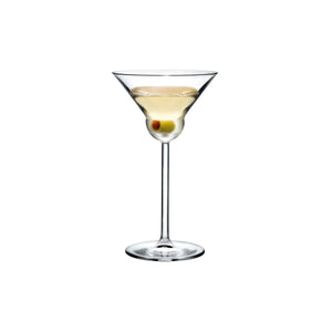 Vintage Set of 2 Martini Glasses Rounded