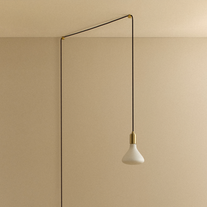 Noma Plug-In Pendant in Brass