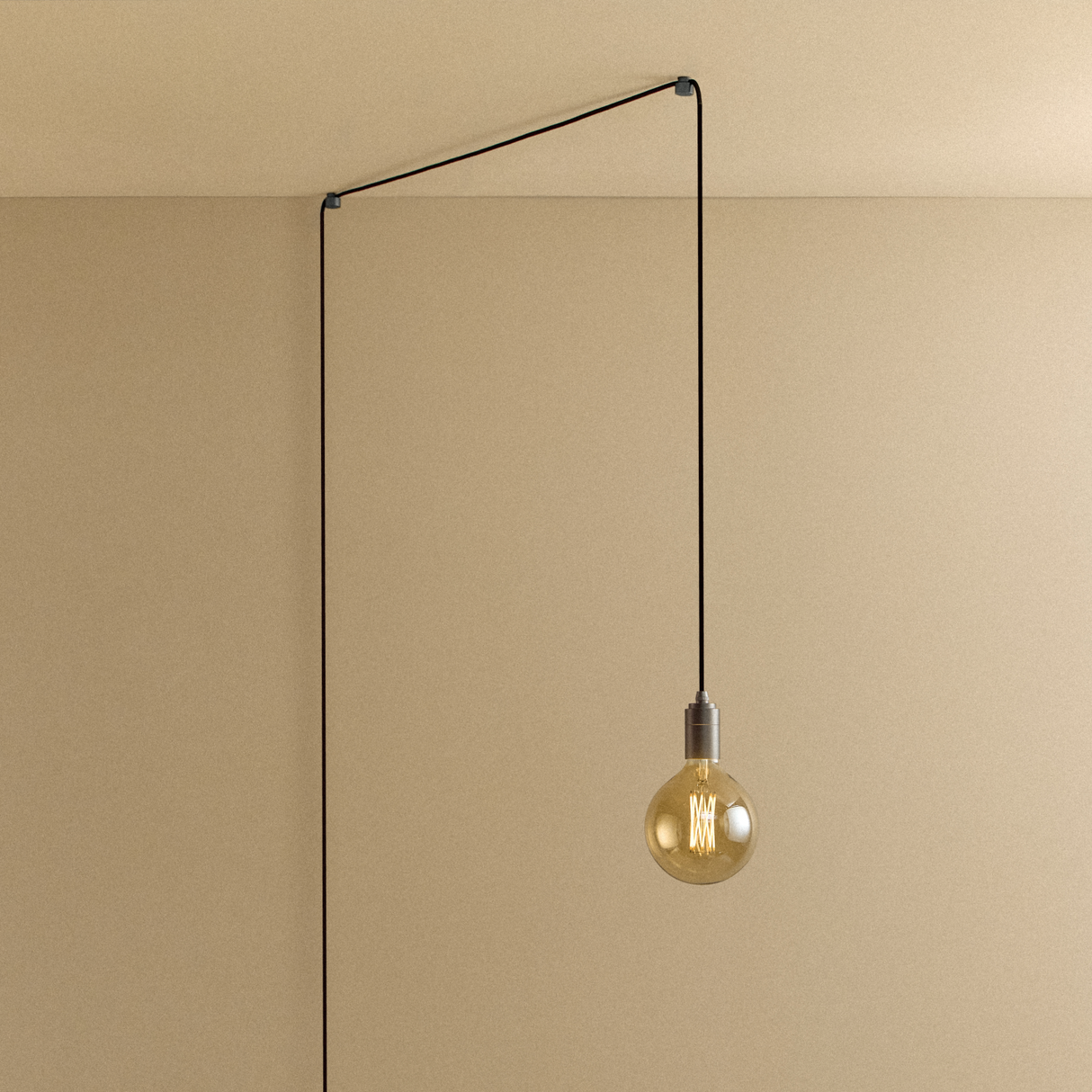 Gaia Plug-In Pendant in Graphite