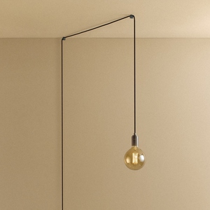 Gaia Plug-In Pendant in Graphite