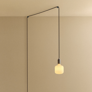 Oblo Plug-In Pendant in Graphite