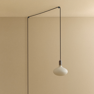 Oval II Plug-In Pendant in Graphite