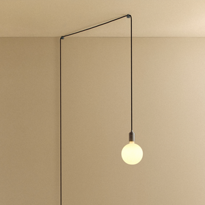Sphere IV Plug-In Pendant in Graphite